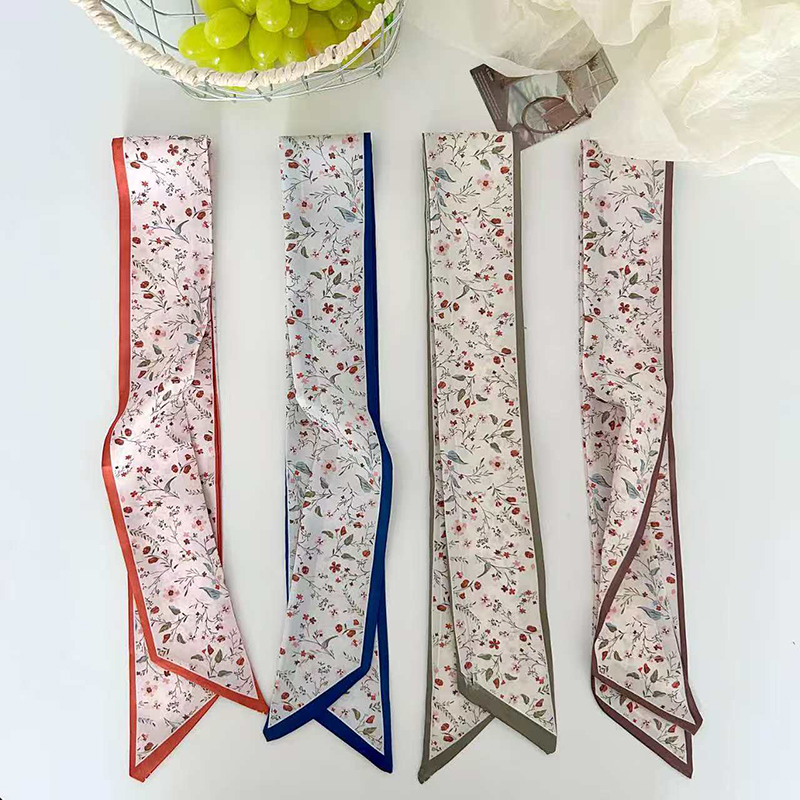Silk Neck Scarf - Nowa Kolekcja 2026 Damska Vintage Apaszka