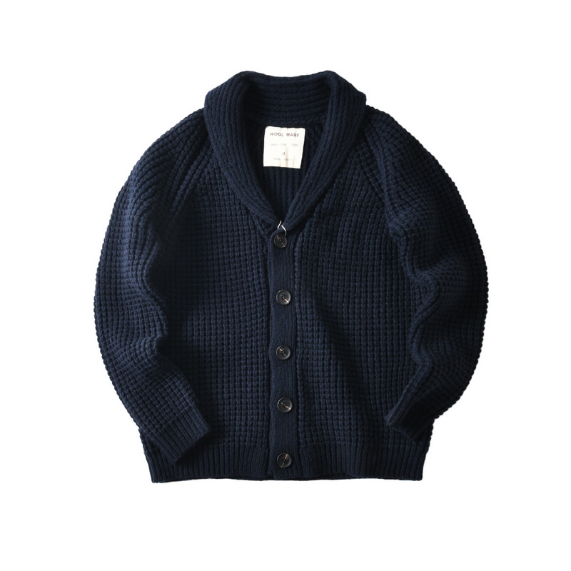 Muffler Men Wool - Męski sweter z grubej dzianiny z