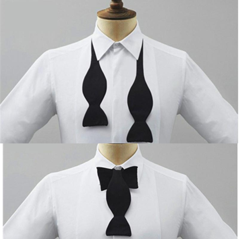 Bow Tie Pre Tied - Męska elegancka, gotowa do założenia, regulowana