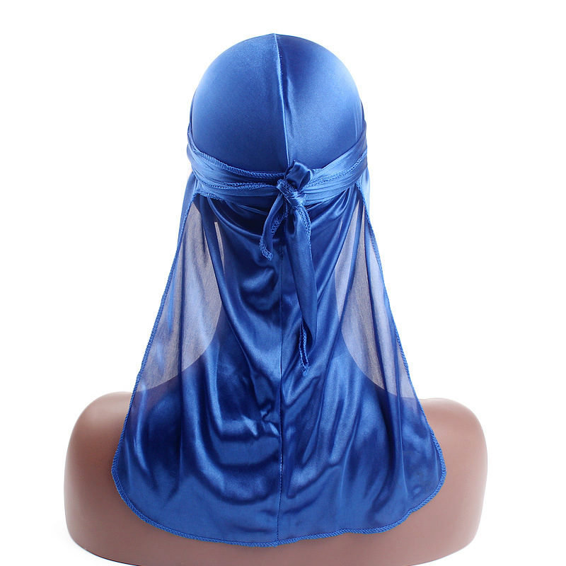 Bandana Doo Rag - Satynowy durag damski męski chusta na