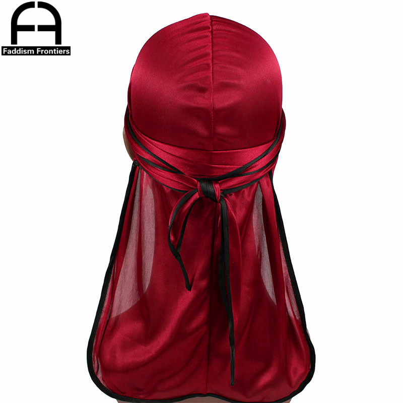 Bandana Doo Rag - Nowe mody męska Satin Durags Biker