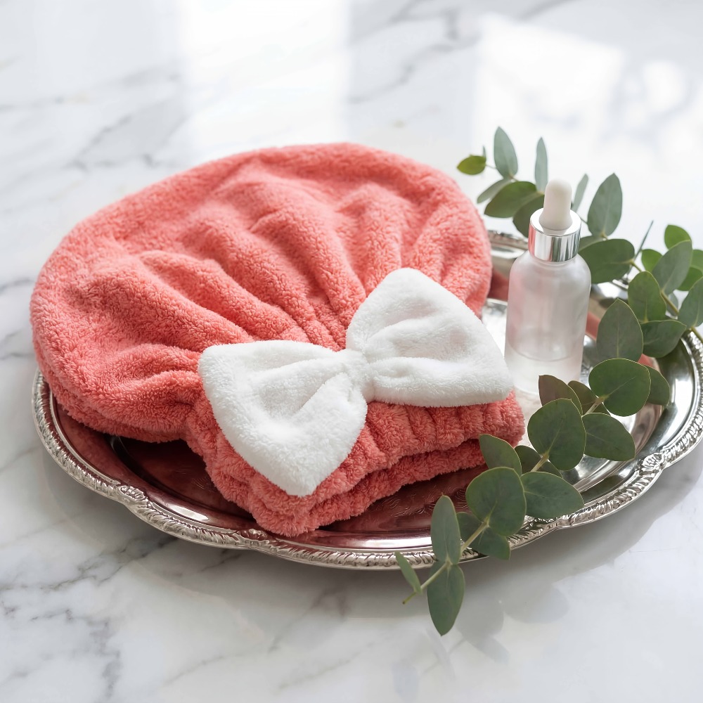Head Wrap Turban - Czepek do suszenia włosów z mikrofibry,