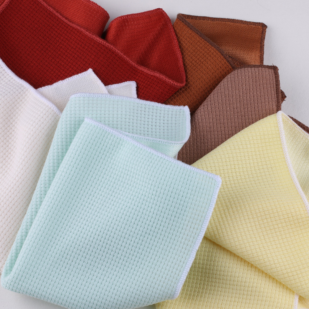 Handkerchief Cotton Men - Nowa czysta jednolita kolorowa czarna biała