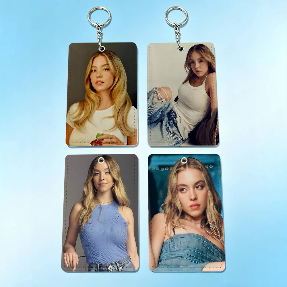 Lanyard Badge Holder - Sobeautiful S-Sydney Sweeney Etui na karty,