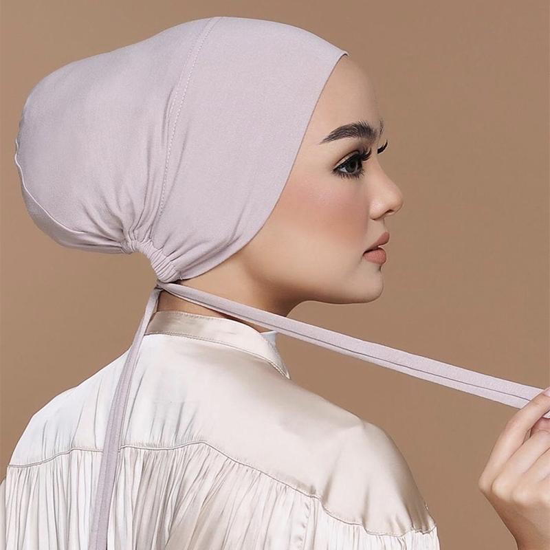 Head Wrap Turban - Nowa Miękka Modalowa Muzułmańska Czapka Turbanowa