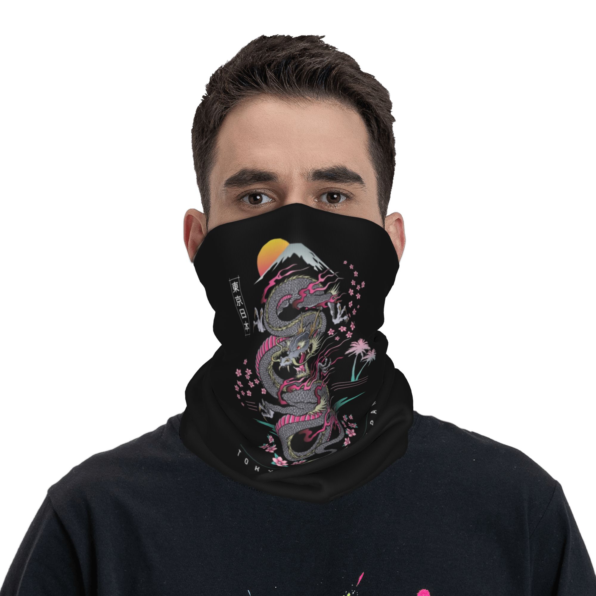 Opaska na głowę z motywem smok – Neck Warmer Tube recenzja i cena