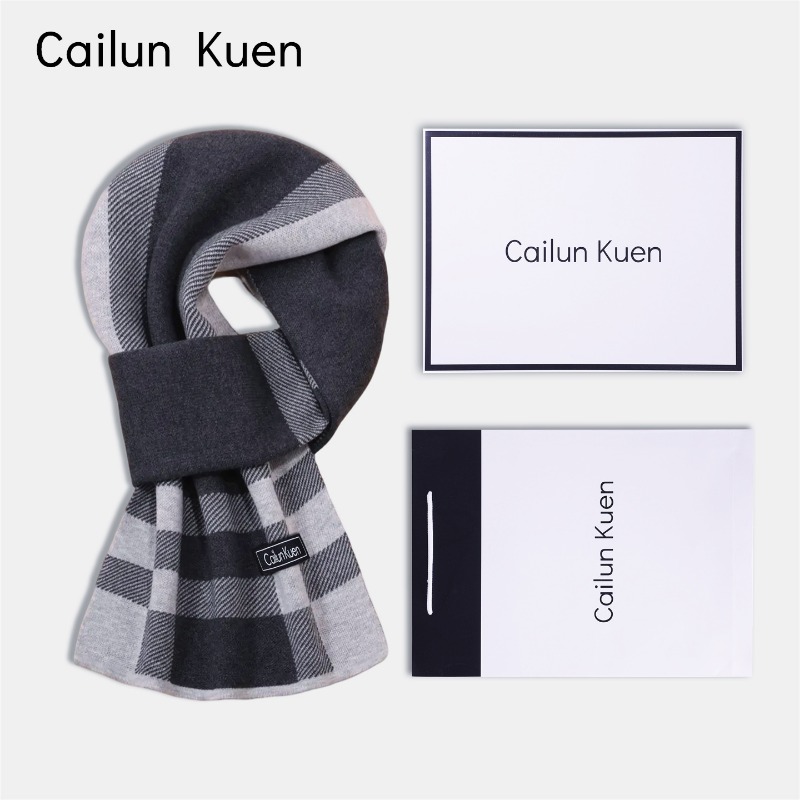 Nowy męski uniwersalny szal z  – Muffler Men Wool recenzja i cena
