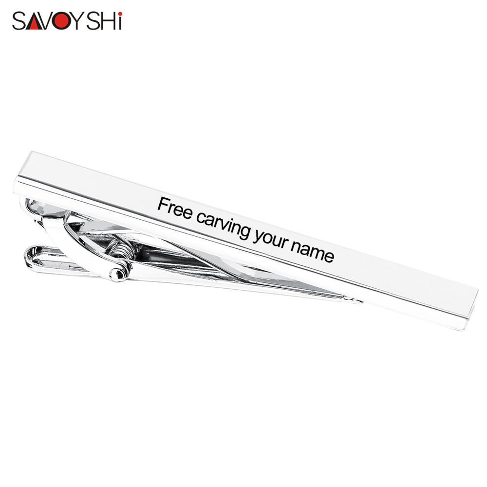 SAVOYSHI Bezpłatne grawerowani – Tie Bar Set Gift recenzja i cena