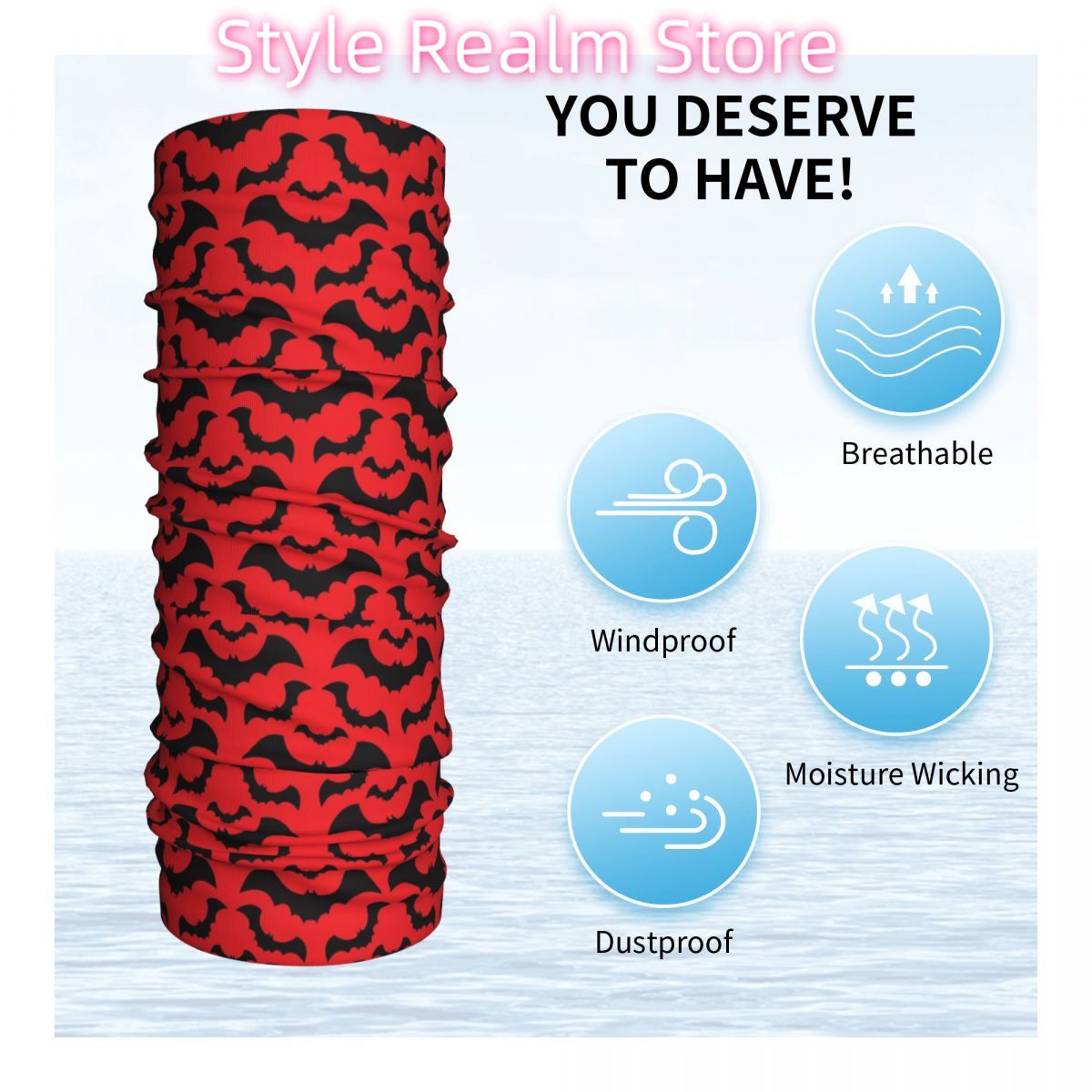 Bandana Szalik Ochronny na Twa – Neck Warmer Tube recenzja i cena
