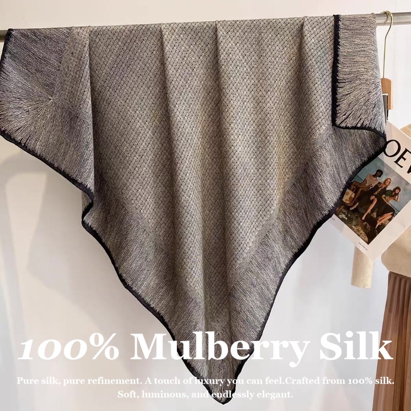 Duży szal z prawdziwego jedwab – Pashmina Wrap Large recenzja i cena