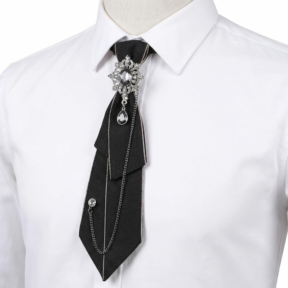 Kryształowe muchy z cyrkoniami – Bow Tie Pre Tied recenzja i cena