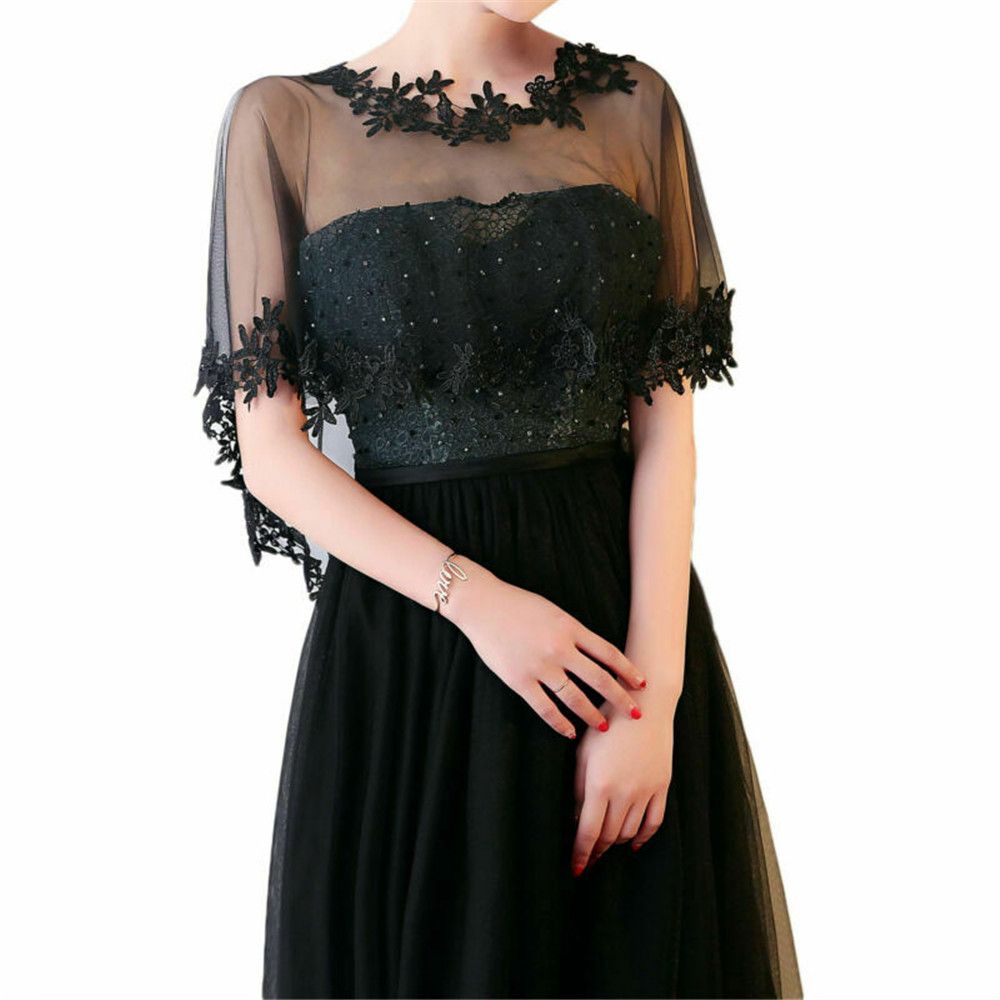 Moda koronkowa z krótkim rękaw – Stole Wedding Shawl recenzja i cena