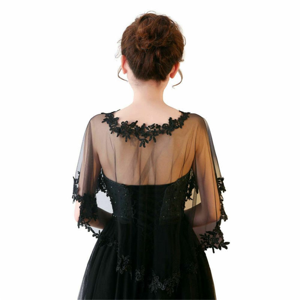 Moda koronkowa z krótkim rękaw – Stole Wedding Shawl recenzja i cena