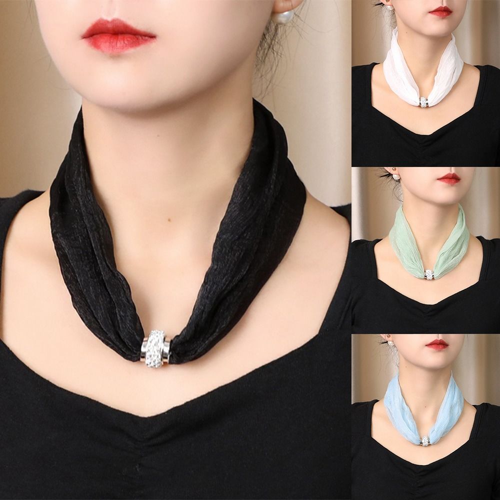 Luksusowy szal damski z magnet – Ascot Neck Scarf recenzja i cena