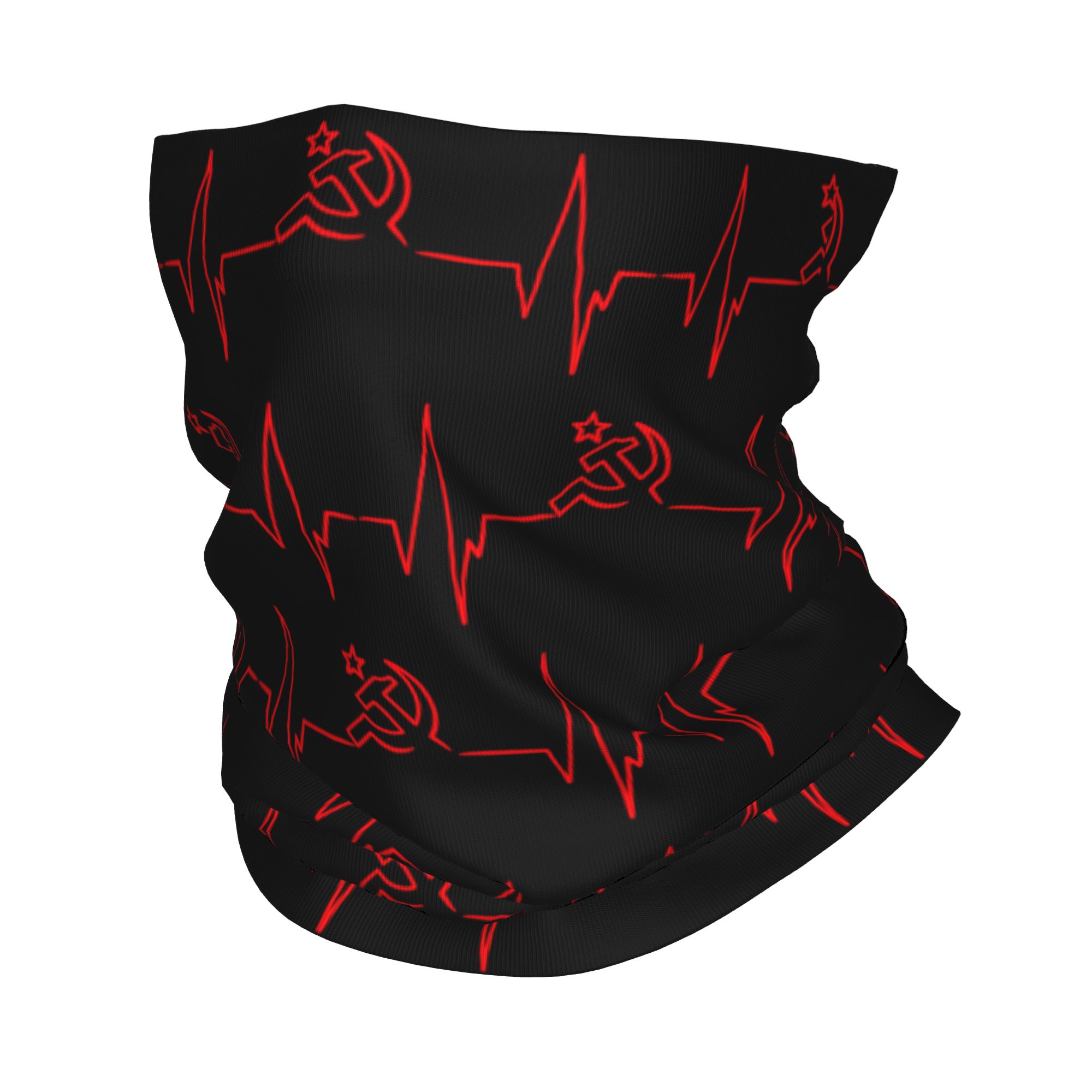 Chusta na szyję z motywem serc – Neck Warmer Tube recenzja i cena