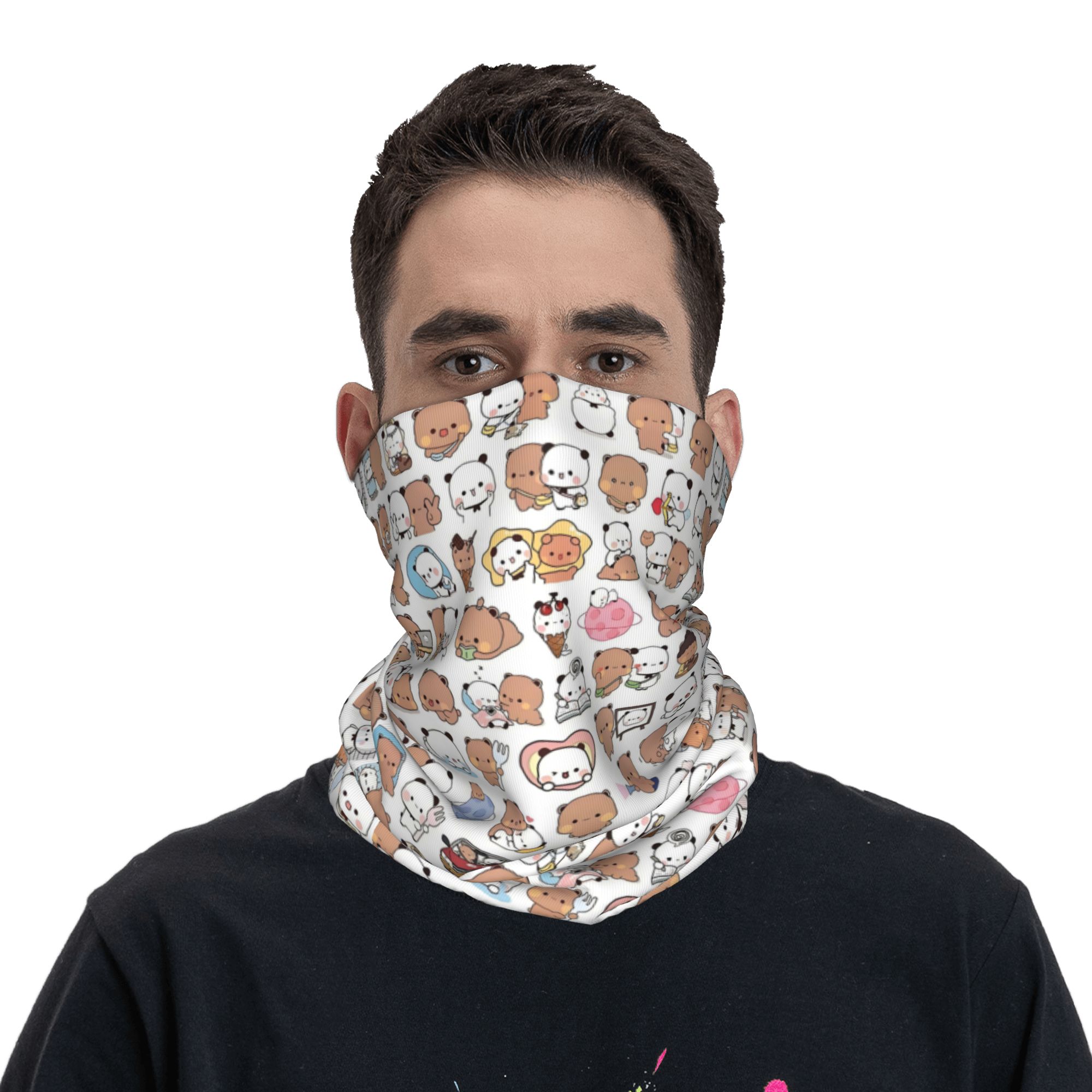 Szalik bandana na szyję z moty – Neck Warmer Tube recenzja i cena