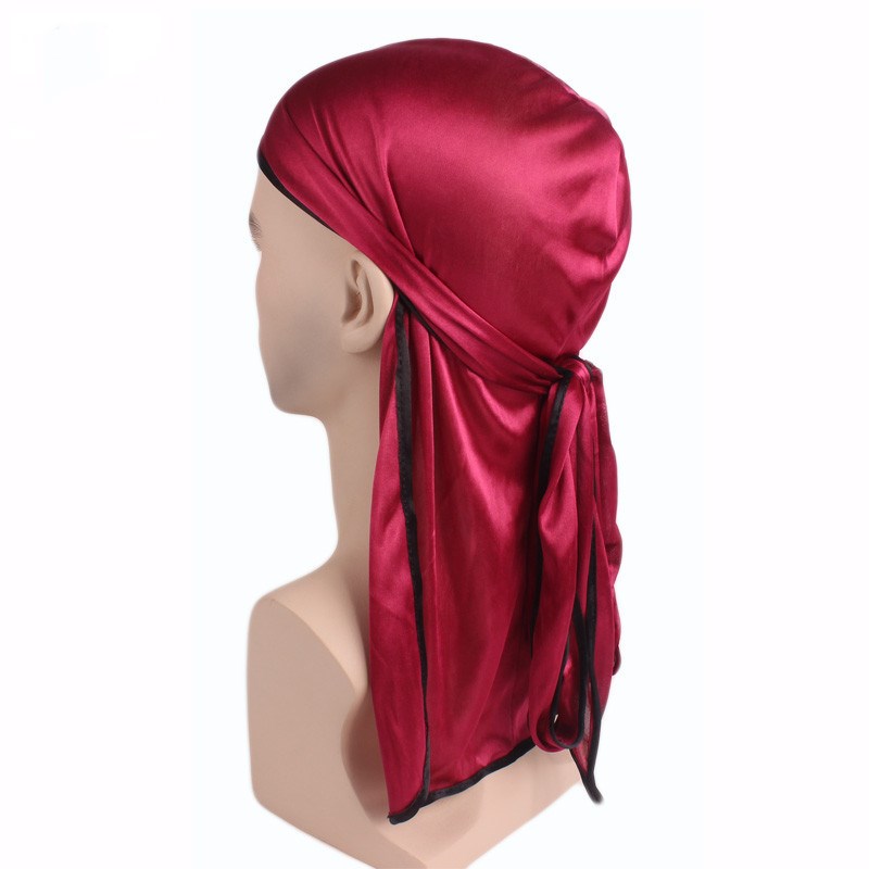 Oddychające męskie Silky Satin – Bandana Doo Rag recenzja i cena
