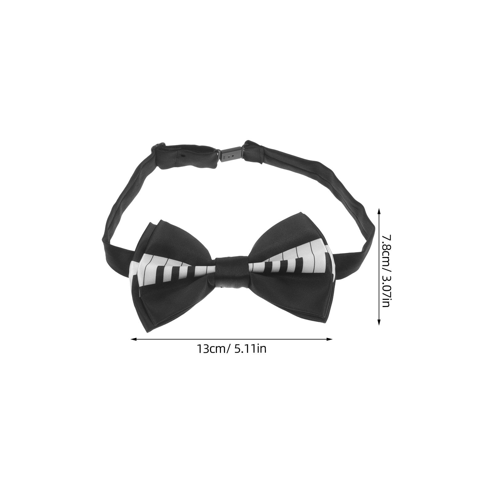 Zestaw 3 muszki z motywem nut  – Bow Tie Pre Tied recenzja i cena