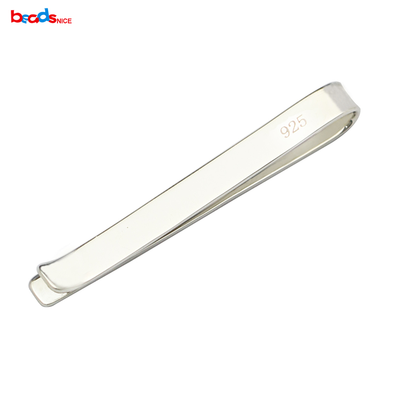 Beadsnice czysta 925 Sterling  – Tie Clip Silver recenzja i cena