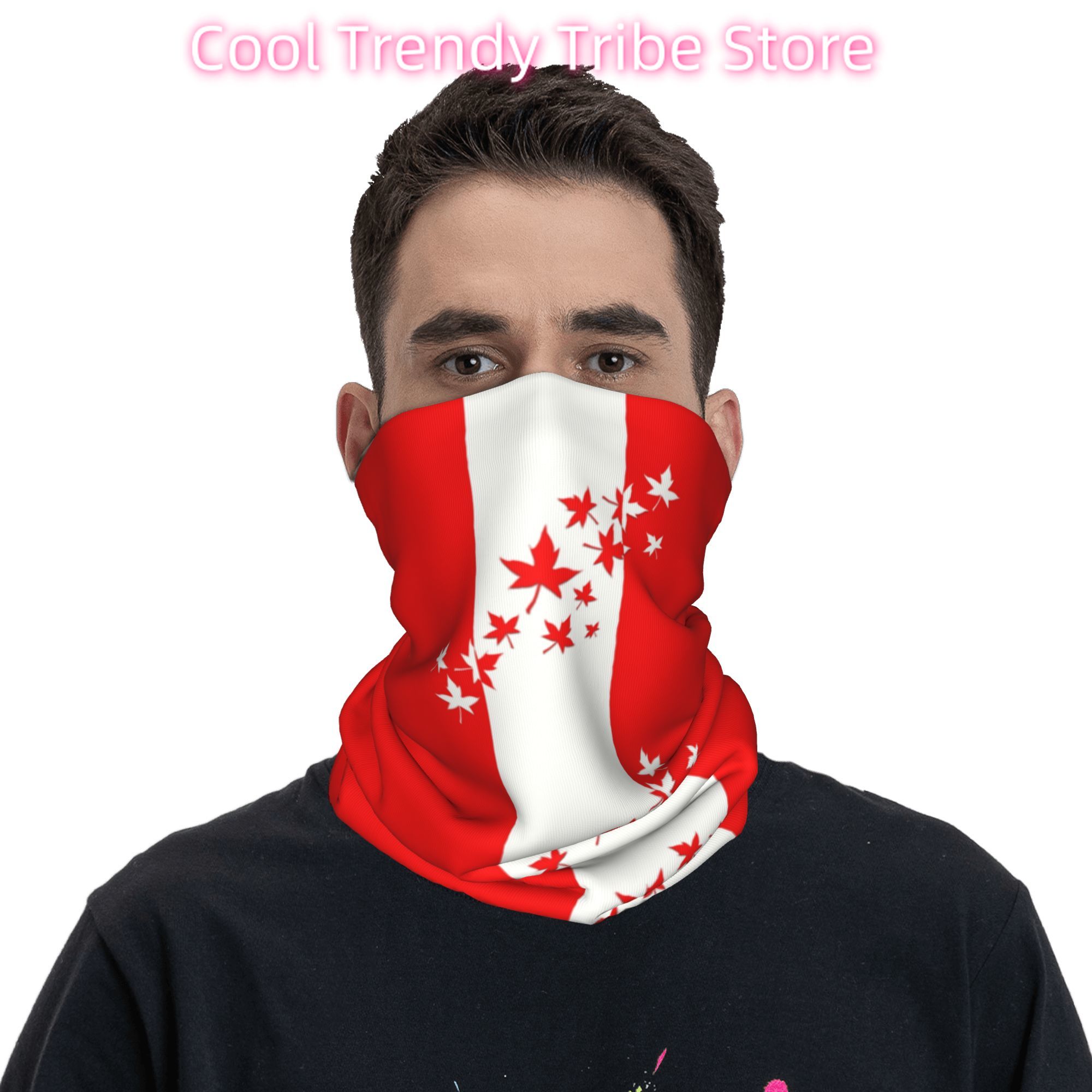 Opaska na głowę z motywem liśc – Neck Warmer Tube recenzja i cena