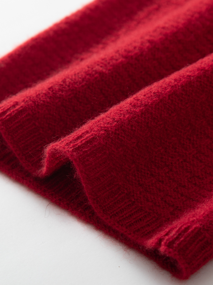 100% Czysty Kaszmirowy Komin z – Infinity Scarf Knit recenzja i cena