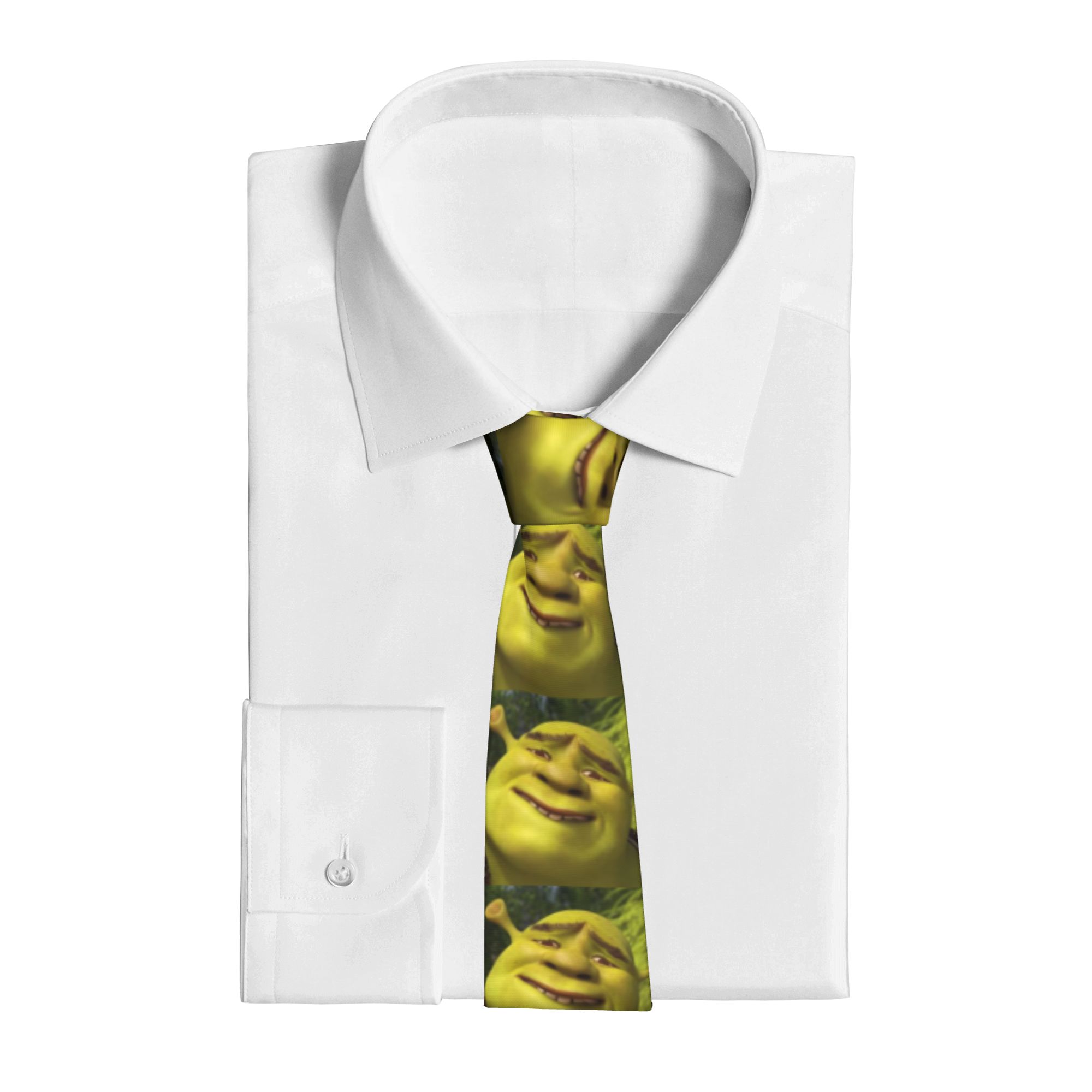 Krawaty męskie Shrek Memy Anim – Skinny Tie Men recenzja i cena
