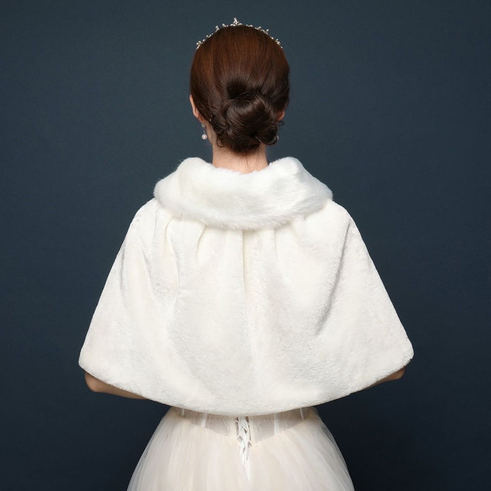 Biały damski zimowy gruby plus – Stole Wedding Shawl recenzja i cena