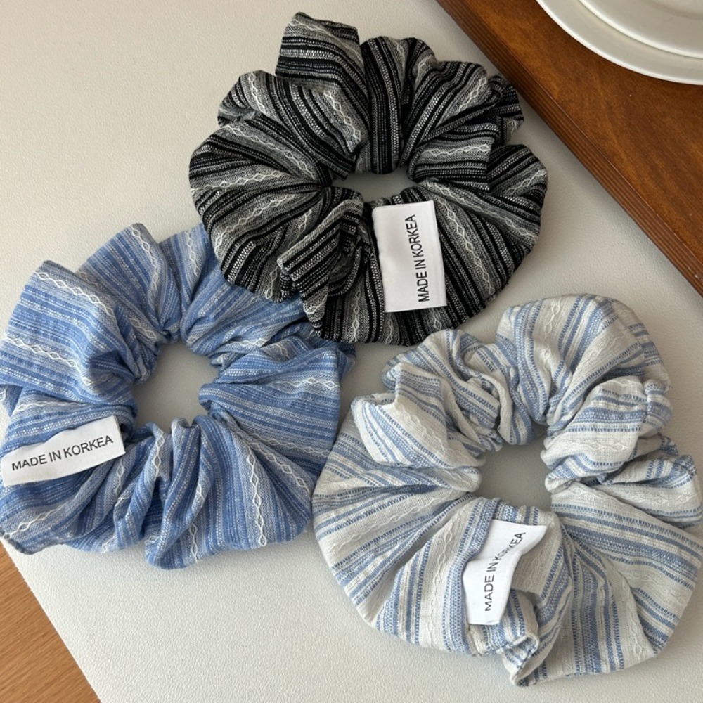 Gumki do włosów w paski w styl – Silk Tie Striped recenzja i cena