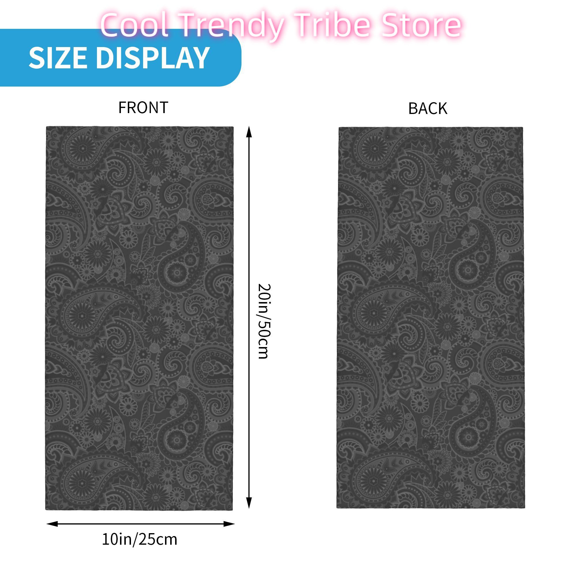 Chusta wielofunkcyjna paisley  – Neck Warmer Tube recenzja i cena