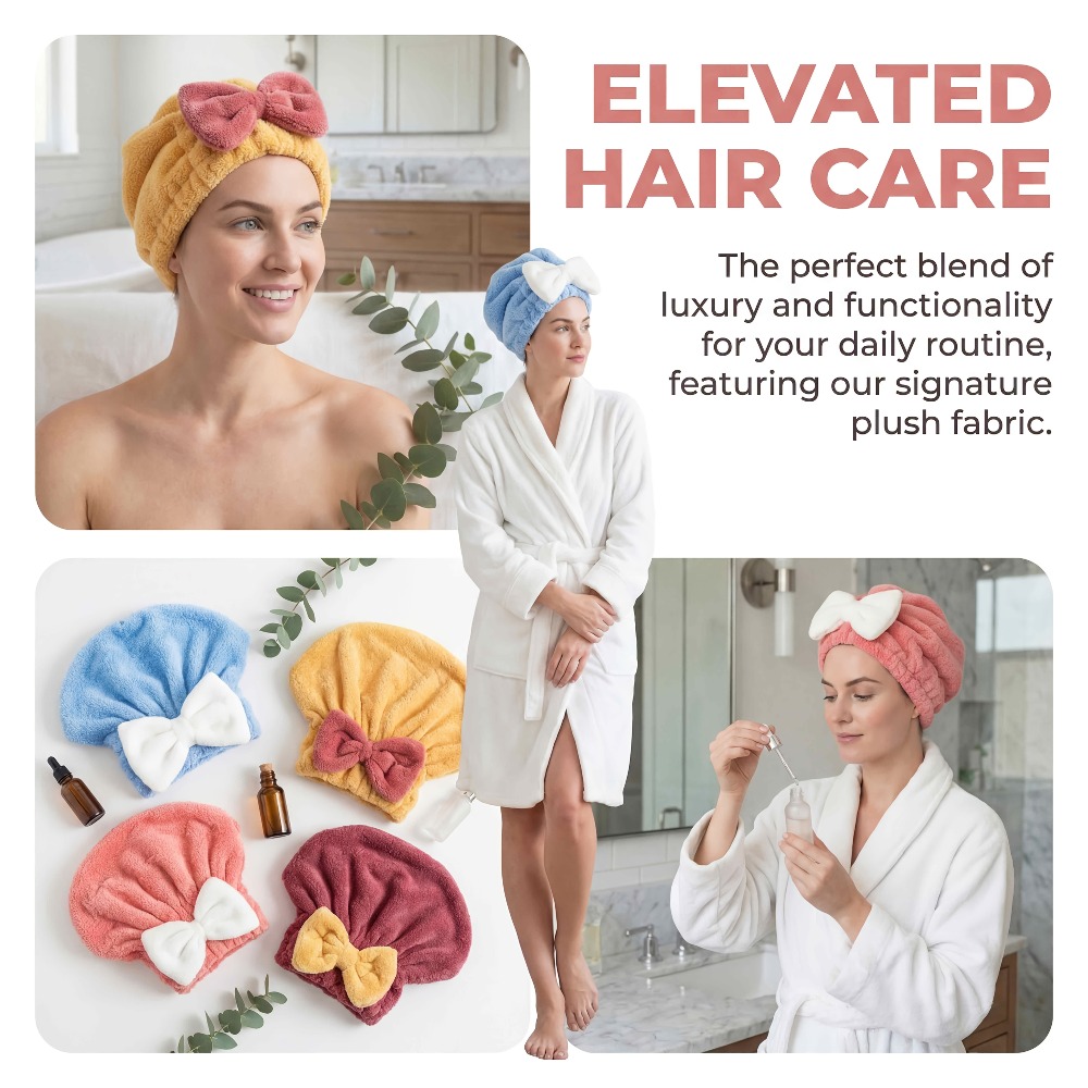 Czepek do suszenia włosów z mi – Head Wrap Turban recenzja i cena