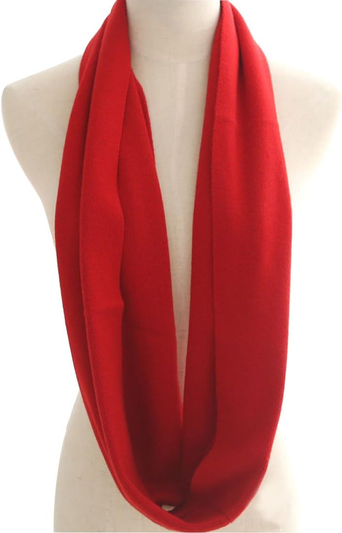 Uniseks miękki kaszmirowy soli – Infinity Scarf Knit recenzja i cena