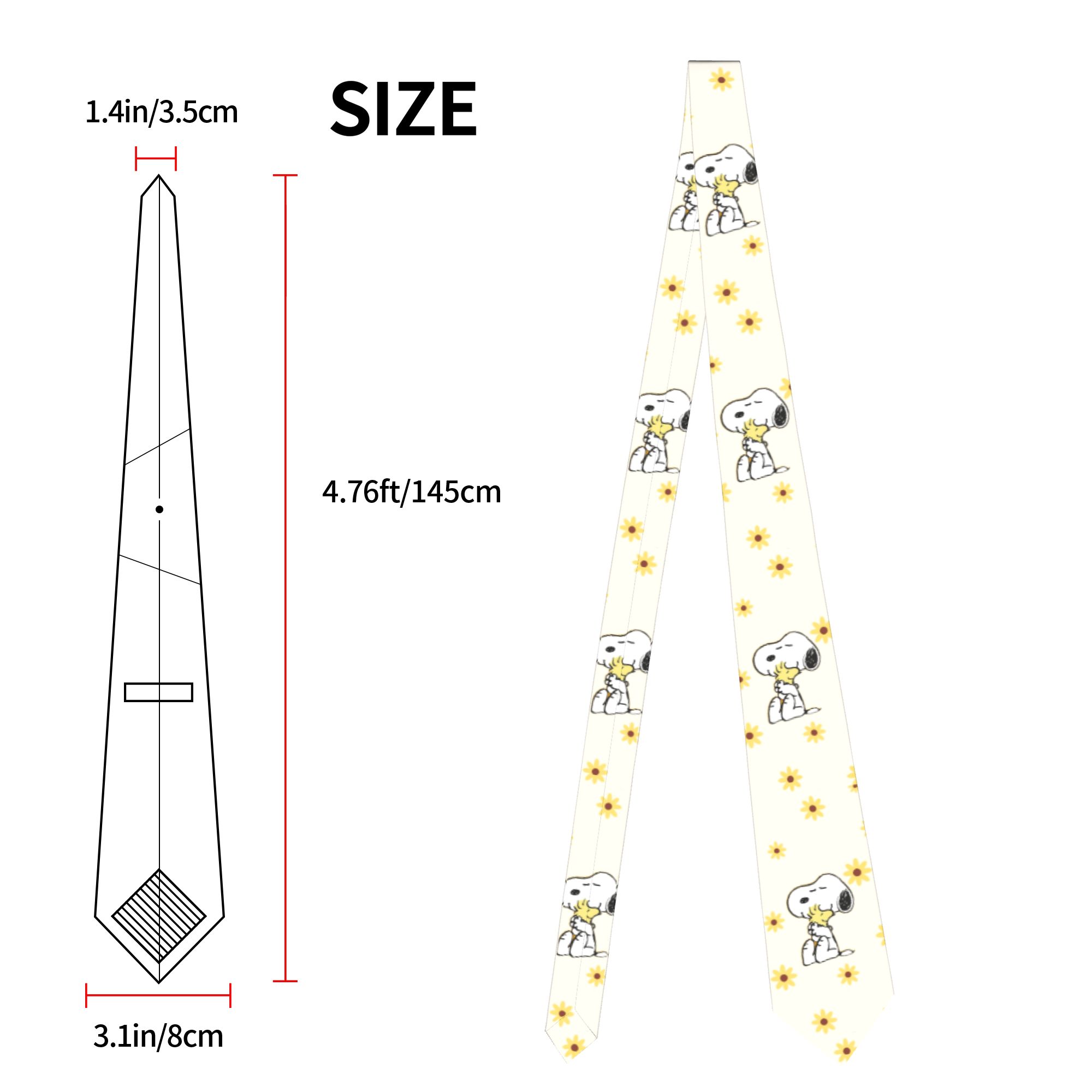 Urocza kreskówkowa krawatka S- – Skinny Tie Men recenzja i cena