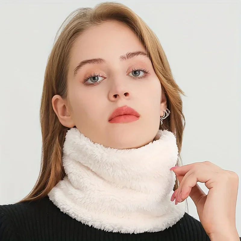 Wiatroodporny pluszowy szalik  – Infinity Scarf Knit recenzja i cena