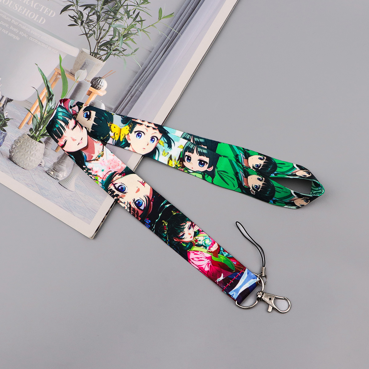 Urocza anime dziewczyna, smycz – Lanyard Badge Holder recenzja i cena
