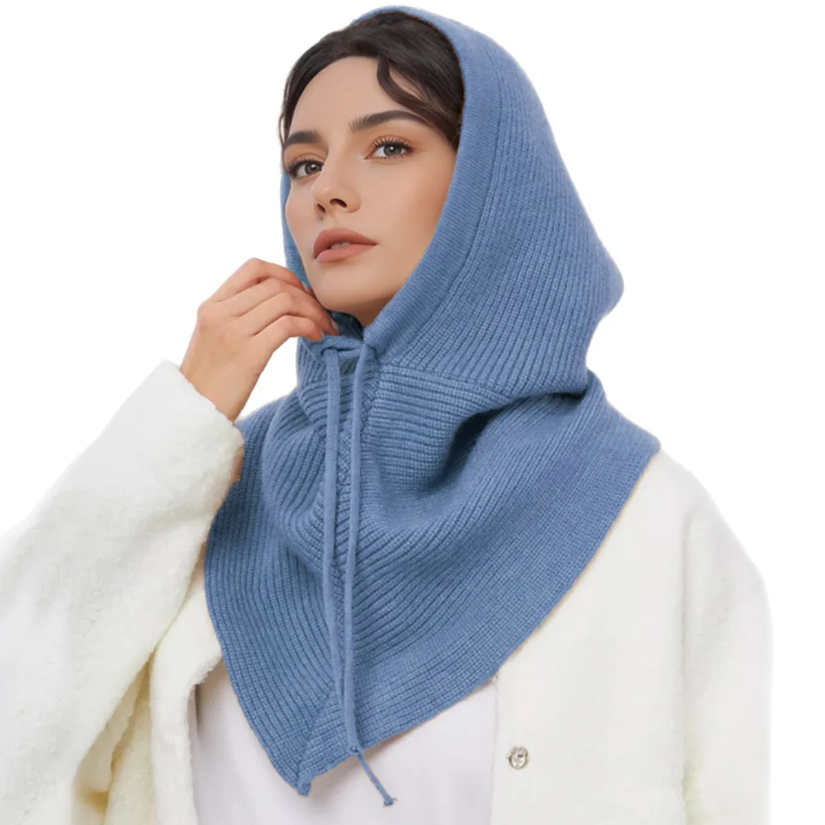 Damska dzianinowa czapka beani – Infinity Scarf Knit recenzja i cena