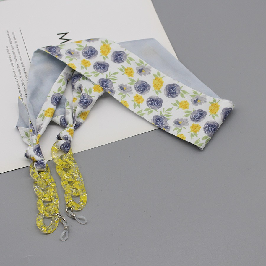 Bohemia Print Silk Scarf Glass – Silk Neck Scarf recenzja i cena