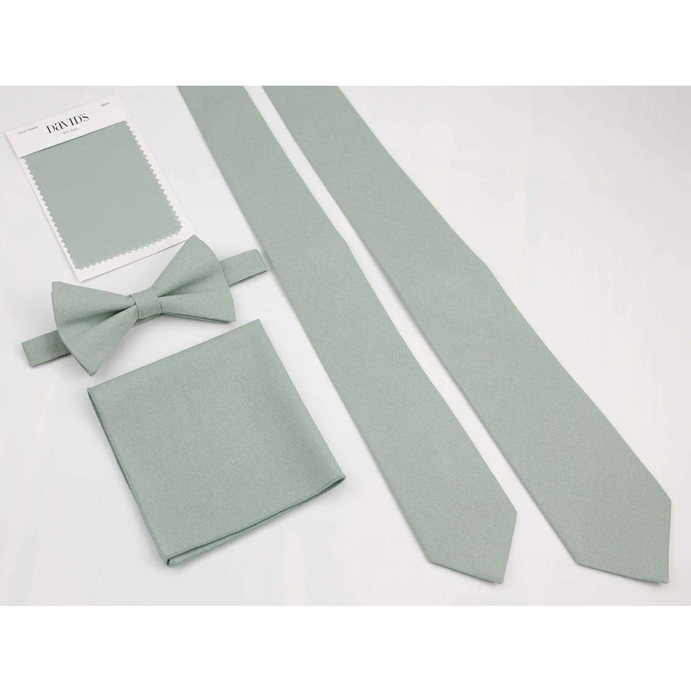 Lniano-bawełniane muchy - jedn – Bow Tie Pre Tied recenzja i cena
