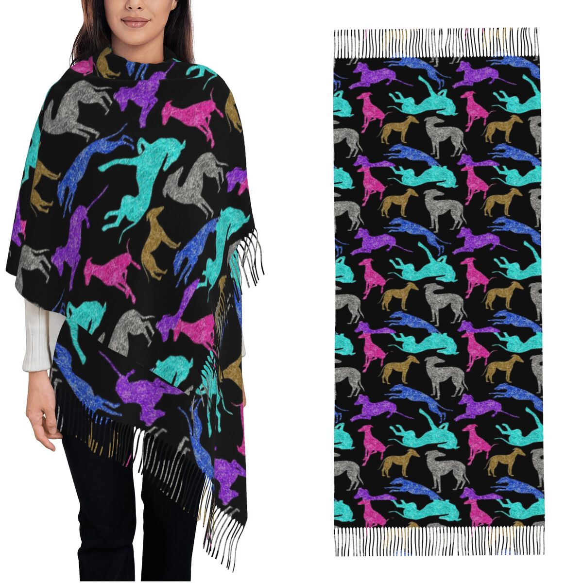 Szalik Greyt Greyhound Combo,  – Pashmina Wrap Large recenzja i cena