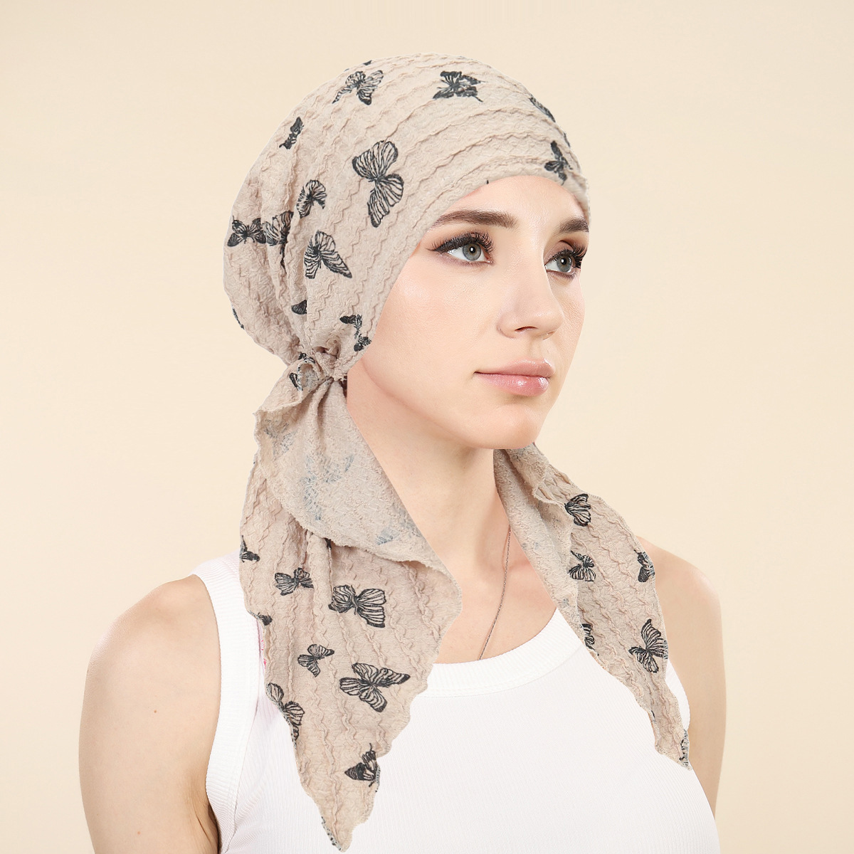 Damskie muzułmańskie czepki hi – Head Wrap Turban recenzja i cena