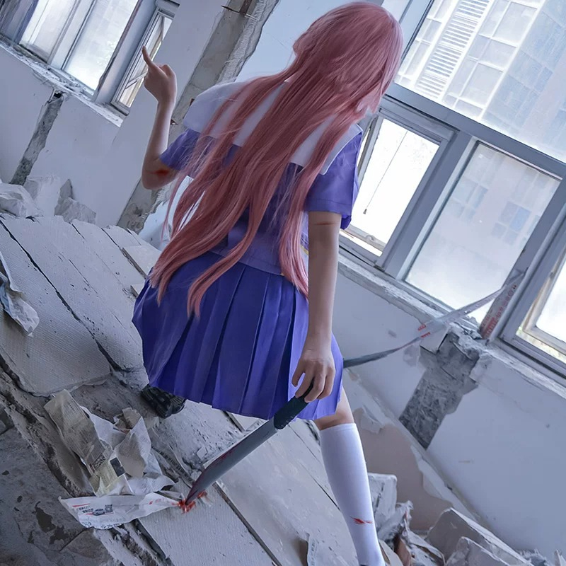 Kostium Cosplay Yuno Gasai Fut – Bow Tie Pre Tied recenzja i cena