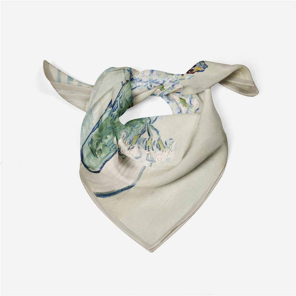 Obraz olejny jedwabny szalik m – Scarf Silk Square recenzja i cena