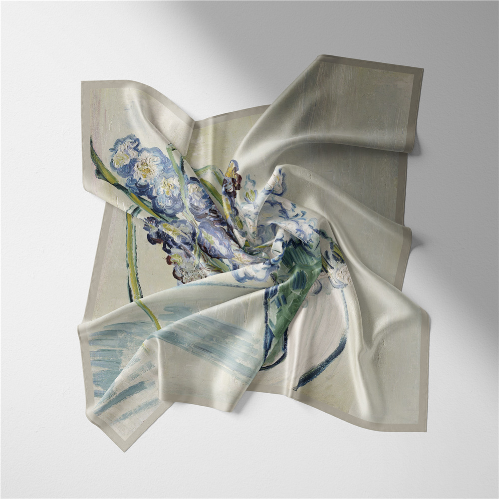 Obraz olejny jedwabny szalik m – Scarf Silk Square recenzja i cena