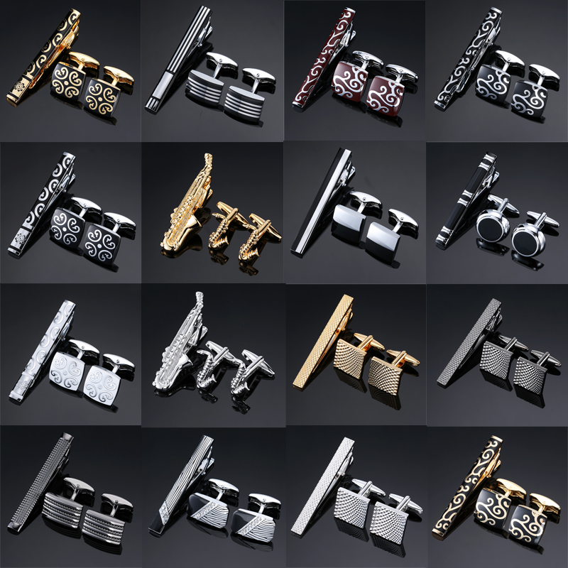 Wysokiej jakości spinki do man – Tie Bar Set Gift recenzja i cena